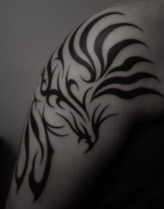 Phoenix Tribal Tattoo